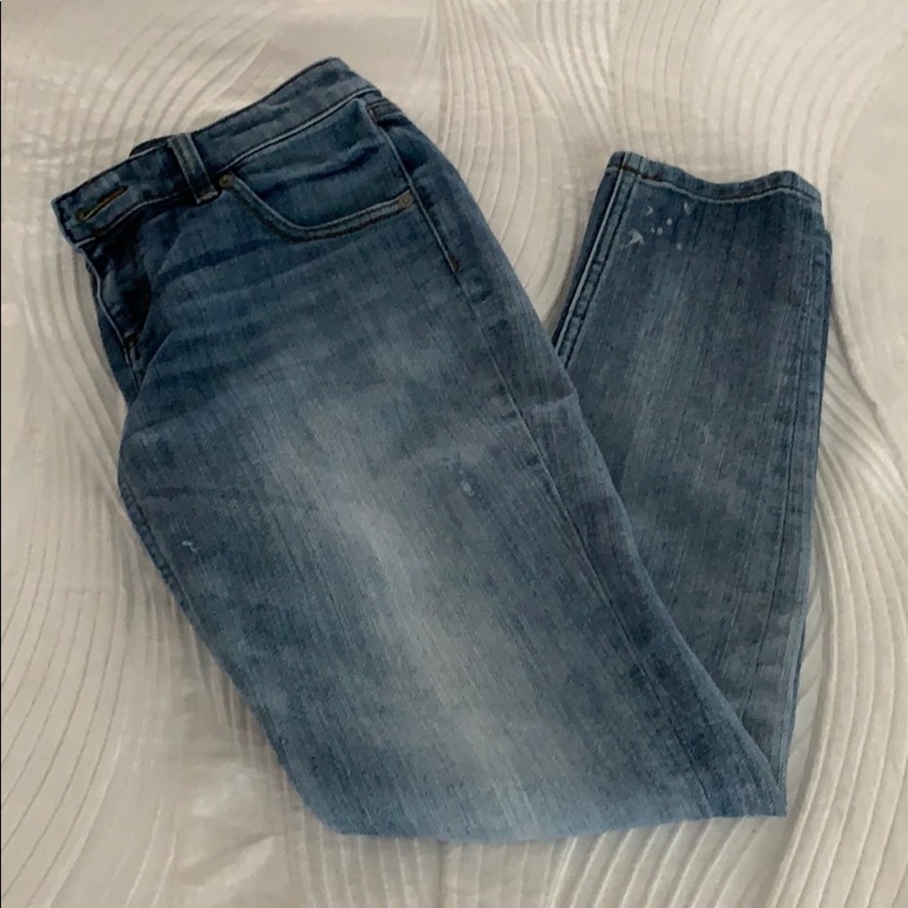 The limited distressed slim boyfriend fit jeans 4